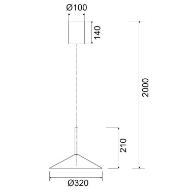 MANTRA CALICE 320 Colgante Ceniza