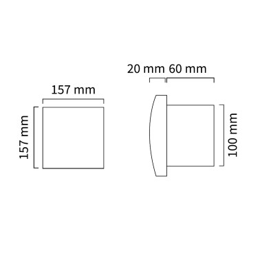 ATMOSS SILENT 1 Extractor Blanco Ø100mm