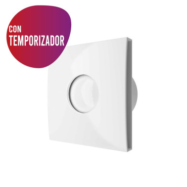 ATMOSS SILENT 4 Extractor Blanco Temporizador Ø98mm