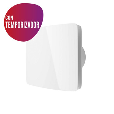 ATMOSS SILENT 5 Extractor Blanco Temporizador Ø100mm