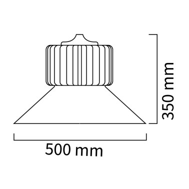 ATMOSS ERIAL Campana Led Industrial 200W 5000K