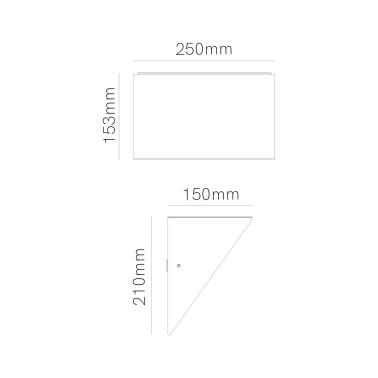 BENEITO FAURE COMET Switch Proyector Corten