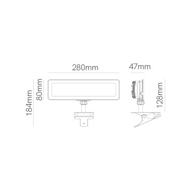 BENEITO FAURE WECH Proyector Portátil Blanco