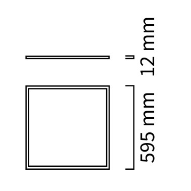 ATMOSS LUMILEDS Panel Led AT-40 40W 4200K UGR19