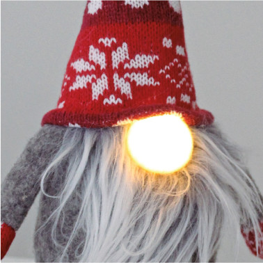 Gnomo LED Piernas Colgantes Dremth 41cm