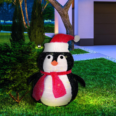 Pingüino plegable LED 600mm