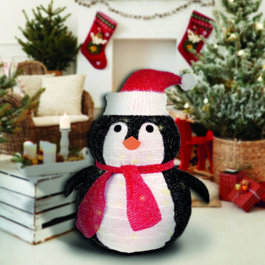 Pingüino plegable LED 600mm