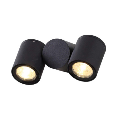 LIGHTED PERSEO II Aplique Negro