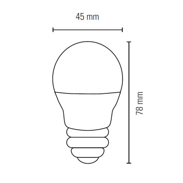 LIGHTED Bombilla Esférica de Filamento Regulable