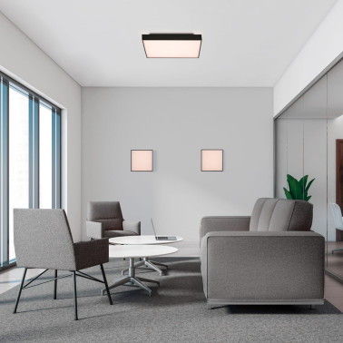 ACB OPORTO 400 Plafón Negro CCT