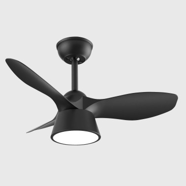 FABRILAMP CUBICO 82CM Ventilador Negro