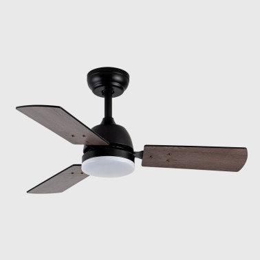 FABRILAMP PORTICO 91,4CM Ventilador Negro