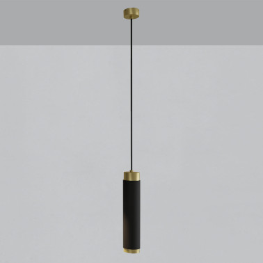 ACB LUX Colgante Negro-Oro