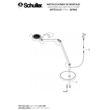 SCHULLER NARIA Sobremesa de Estudio