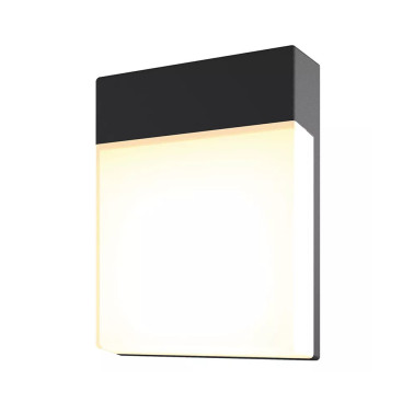 LIGHTED ORION SQUARE Aplique Negro