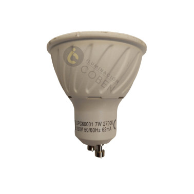 FARO Bombilla DPC6 GU10 LED 7W 2700K 60º