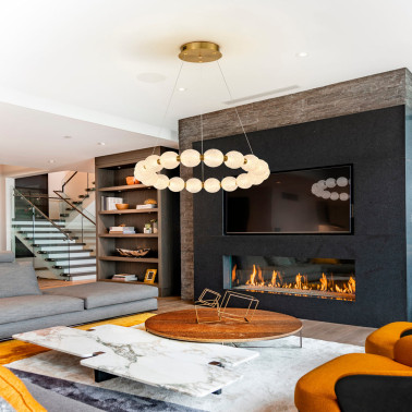 SCHULLER ROXAN Colgante de Esferas Oro