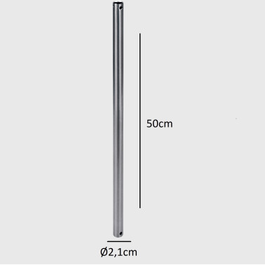 FABRILAMP TIJA 50x2,1CM Níquel