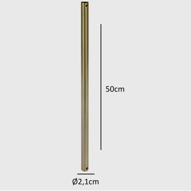 FABRILAMP TIJA 50x2,1CM Cuero