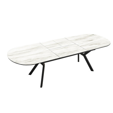 SCHULLER ANTEA Mesa Comedor Extensible Blanco