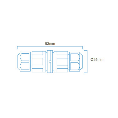 ATMOSS Conector Estanco IP67