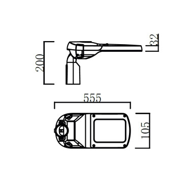 LIGHTED STRADA LUMINARIA VIAL 35W IP67