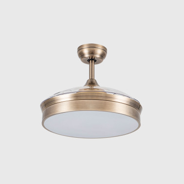 FABRILAMP CALA 109CM Ventilador de Techo Cuero