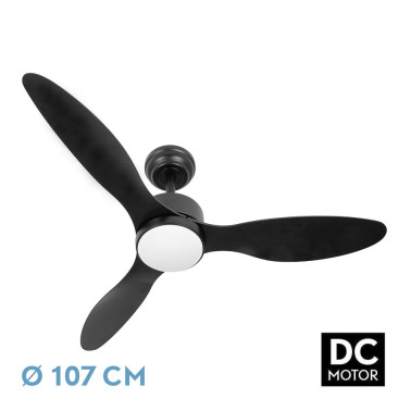 FABRILAMP SERPA 107CM Ventilador Negro