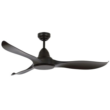 MARTEC WAVE DC Ventilador Negro Mate