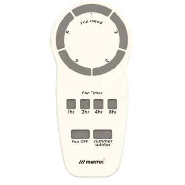 MARTEC LINK DC Ventilador Blanco