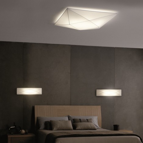 OLE LIGHTING POLARIS E27 Plafón Tela 58cm
