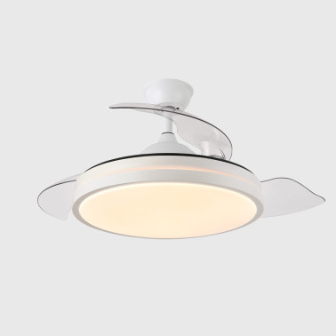 FABRILAMP Escorpión Ventilador Blanco