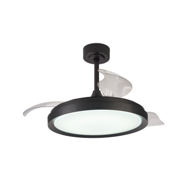 MANTRA MISTRAL Plafón Ventilador Negro