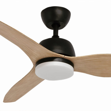 FORLIGHT JULY Ventilador Negro con Luz