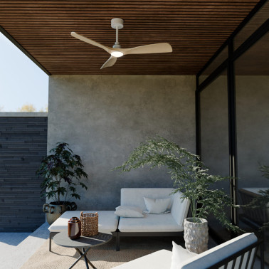 SULION CARLA L Ventilador Blanco-Madera