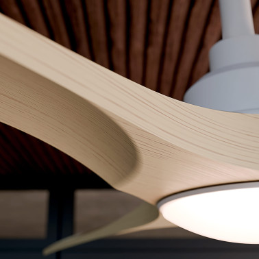 SULION CARLA L Ventilador Blanco-Madera