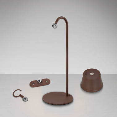 SCHULLER CUCO Sobremesa LED Corten