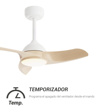 SULION DIEHL S Ventilador Blanco-Madera