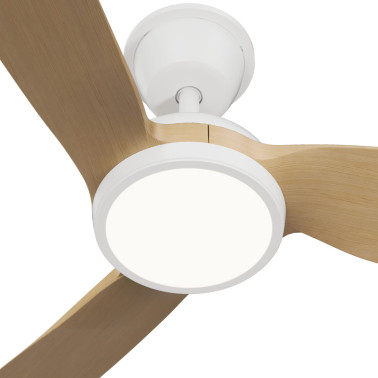 SULION DANA Ventilador Blanco-Madera IP66