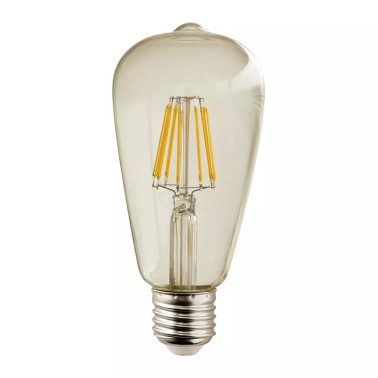 LIGHTED Bombilla Deco Pebetero Ámbar 7W