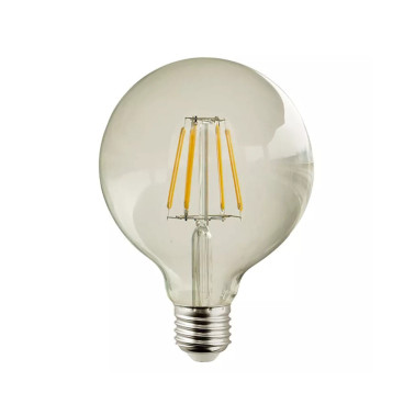 LIGHTED Bombilla Globo Ámbar 7W 2700K D95