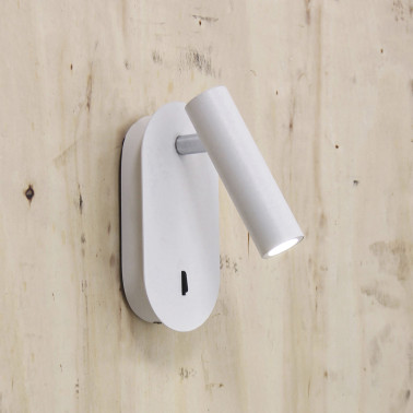 EXO LIGHTING DIRK Aplique Lector Blanco