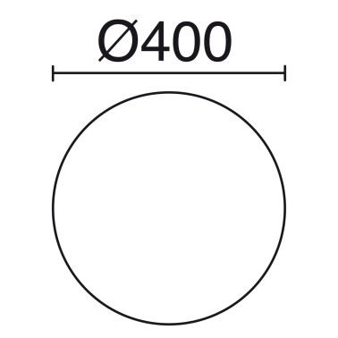 CRISTHER BALLON 400 Lámpara Globo de Suelo