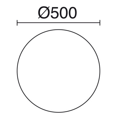 CRISTHER BALLON 500 Lámpara Globo de Suelo