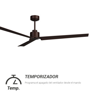 SULION ANNE XL Ventilador Marrón Óxido