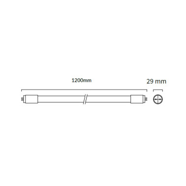 ATMOSS TUBO LED PROSAMSUNG T8 18W 4200K 1200mm