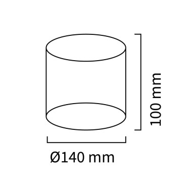 ATMOSS Aro de Superficie Blanco para QR111