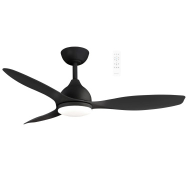 MARTEC ELITE DC LED Ventilador Negro WIFI