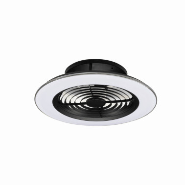 MANTRA ALISIO Plafón Ventilador Negro