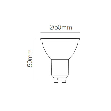 BENEITO FAURE Narrow Bombilla GU10 2700K 15º